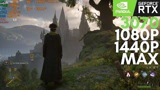 Hogwarts Legacy - Legion 5 (3070 Laptop/5800h) - 1080p, 1440p, Ultra, High, Ray Tracing