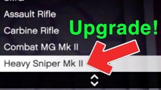 GTA 5 Online How to Upgrade Weapons to MK2 New!