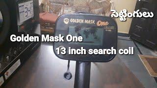 Complete Settings Of Golden Mask One Metal Detector For Customer. Made In Bulgaria.