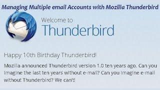 Managing Multiple email Accounts with Mozilla Thunderbird