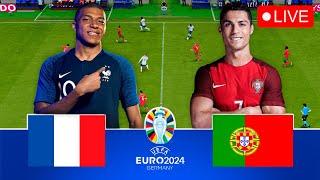 Portugal vs France Live | UEFA Euro 2024 | Full Match & EAFC 24 Gameplay