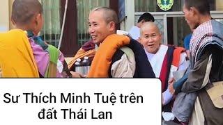 Sư Minh Tuệ và đoàn Bộ hành Thái Lan 5 1 2025, với rất nhiều căng thẳng với phước nghiêm