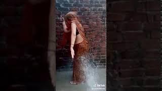 Saree Girl Bathing | Hot Movie Scene | Full Wet Girl in Saree |