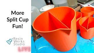 Replay: More Split Cup Resin Pouring Tests | Episode 289