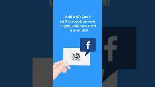 How to Add Facebook QR Code on your Digital Business Card ‍️