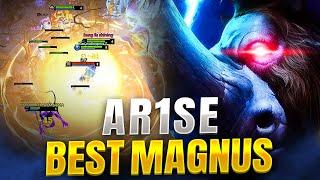 Best Magnus in Dota 2 - 11 minutes of Ar1Se  Magnus outplaying his enemies