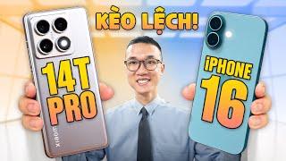 So sánh Xiaomi 14T Pro và iPhone 16: Lại là kèo lệch "vô nhân đạo" đây