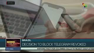 Brazilian judge dissolves measure blocking Telegram network