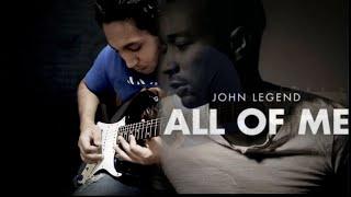 John Legend - All of Me - Electric Guitar Cover by Mohamed Hussien
