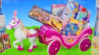 Princess Carriage with Dolls