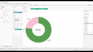 Tableau Tutorial - Fixing Overlapping Labels on Doughnut Charts