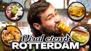 Ik Probeer Viral Tiktok eten in Rotterdam