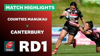 RD 1 HIGHLIGHTS: Counties Manukau v Canterbury (Farah Palmer Cup 2024)