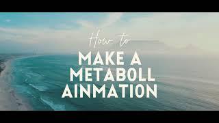 How To Make Metaboll Animation In Blender Metaball Madness In Blender #3dschool #blender