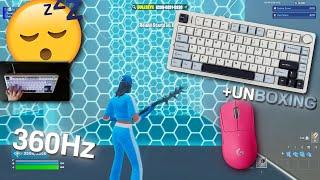 Unboxing the Aula F75 + ASMRPiece Control 1v1 360 FPS Satisfying Keyboard & Mouse Sounds