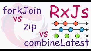 RxJs operators: forkJoin vs zip vs combineLatest. #rxjs #forkJoin #zip #combineLatest