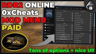 0xCheats RDR2 ONLINE | PAID RDR2 Mod Menu | Easy Navigation + Tons of Options | Buy, DL and Inject!