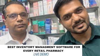 Best inventory software for retail pharmacy store-Live demo