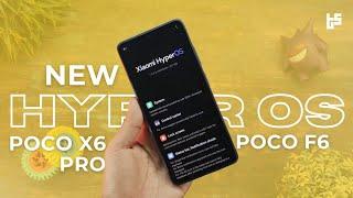 New Hyper Os 2.0 Update  Poco F6,Poco X6 Pro & Poco X6