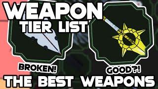 (NEWEST) The TRUE BEST Weapon Tier List In Shindo Life | The BEST Weapons In Shindo