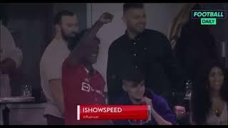 WATCH: IShowSpeed SEEN by Sky Sports at Manchester Game 