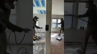 Paint Sprayer vs. Roller! Which is faster? #diy #experiment