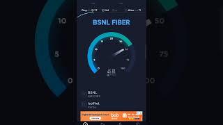 BSNL FIBER speed test 30Mbps plan