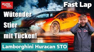 Lamborghini Huracán STO: Wütender Stier mit Tücken! - Fast Lap | auto motor und sport