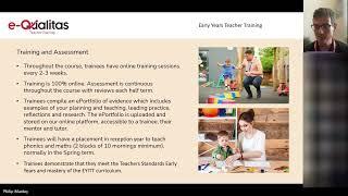 Early Years Teacher Training - FAQ's Drop-in session