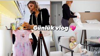 GÜNLÜK VLOG | MİNİ YAZ ALIŞVERİŞİ | EV TEMİZLİĞİ