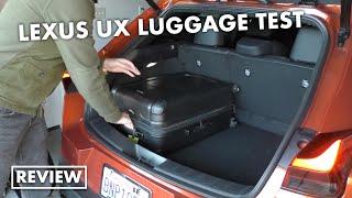 Lexus UX Luggage Test