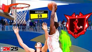 This 5 FOOT SLASHER BUILD is UNREAL in RANDOM REC on NBA 2K25! +99 DRIVING DUNK + 99 LAYUP!