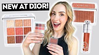 DIOR BACKSTAGE Warm Essentials Palette, Bronzed Glow Blush & Lip Maximizer | BEST Summer Makeup 2024