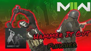 Hammer It Out Finishing Move (SPAWN FINISHING MOVE) | Modern Warfare 2 | Season 6