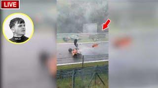 dilano van't hoff spa crash | dilano vant' hoff today incident