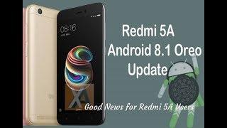 Redmi 5A Android Oreo Update