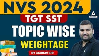 NVS Teacher Recruitment 2024 | NVS TGT SST Topic Wise Syllabus 2024