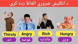 English basic words in Pashto - English to Pashto Learning