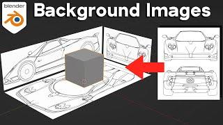How to Use Background Images in Blender (Tutorial)