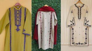 Stylish Embroidery Kurta Designs for Girls | Trendy & Elegant Fashion 2025@MehwishBeauty9