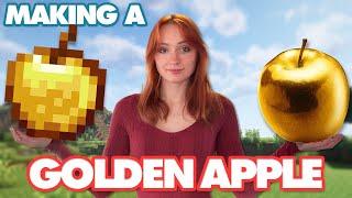 I Made Minecraft's Golden Apple IN REAL LIFE