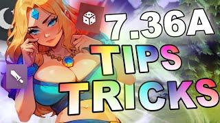 NEW Dota 2 TIPS and TRICKS 7.36A!