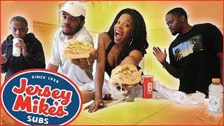 Where Have We Been?! + Live Baby Shower Info! (Jersey Mike's) - MAV3RIQ Fam Mukbang #7