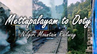 Nilgiri Mountain Railway l Mettupalayam to Ooty train journey l Ooty toy train