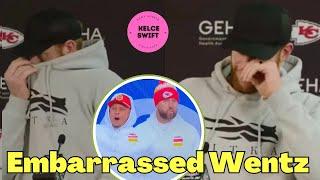 Chiefs QB Carson Wentz REACTS to his EMBARRASSING performance in front of Travis Kelce & Mahomes