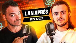 CDI Dev Front React ! Bilan Un an après sa Reconversion ! (Bootcamp React)