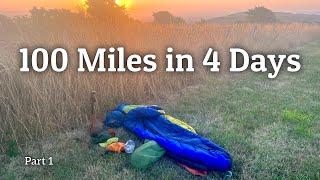 Solo Backpacking Along the South Downs Way - 100 Miles in 4 Days (Part 1)