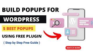 Create FREE Popups, Slideins & AdBlocker Notice using Hustle WordPress Popup Plugin