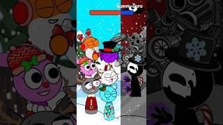 Incredibox Sprunki Pinki vs Black - Which team will win? christmas ver.