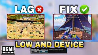 LIVE BGMI/PUBG LAG FIX IN LOW END DEVICE | HOW TO FIX LAG IN BGMI | LAG FIX IN BGMI PUBG 3.2 UPDATE